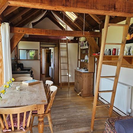 Log Cabin At The Old Summer Dairy Glastonbury ซัมเมอร์ตัน ภายนอก รูปภาพ