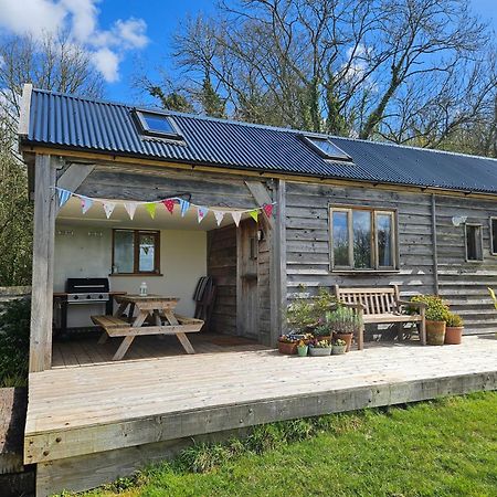 Log Cabin At The Old Summer Dairy Glastonbury ซัมเมอร์ตัน ภายนอก รูปภาพ