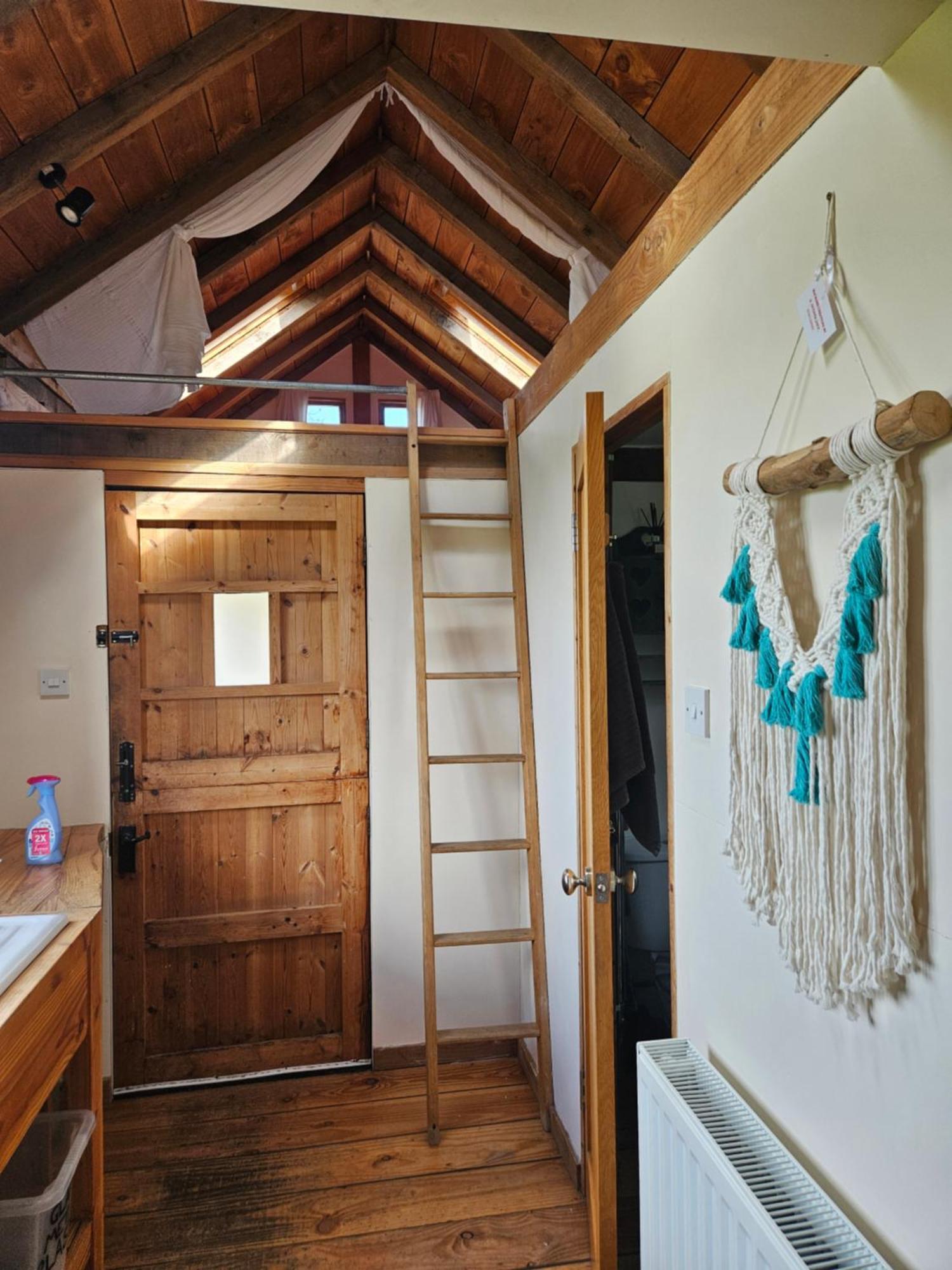 Log Cabin At The Old Summer Dairy Glastonbury ซัมเมอร์ตัน ภายนอก รูปภาพ