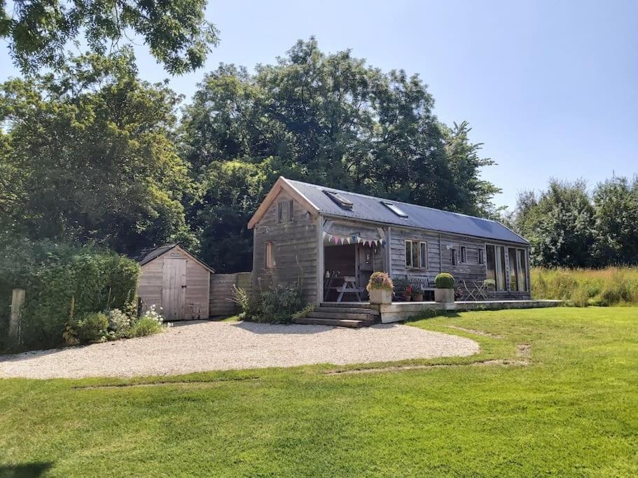 Log Cabin At The Old Summer Dairy Glastonbury ซัมเมอร์ตัน ภายนอก รูปภาพ