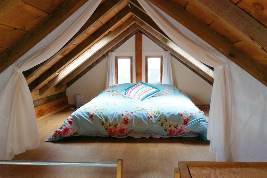 Log Cabin At The Old Summer Dairy Glastonbury ซัมเมอร์ตัน ภายนอก รูปภาพ